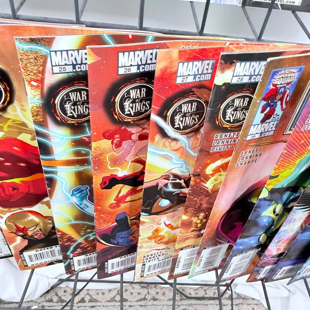 Marvel Nova 8 14-16 18-33 Lot 2007 Series Secret Invasion War Realm of Kings